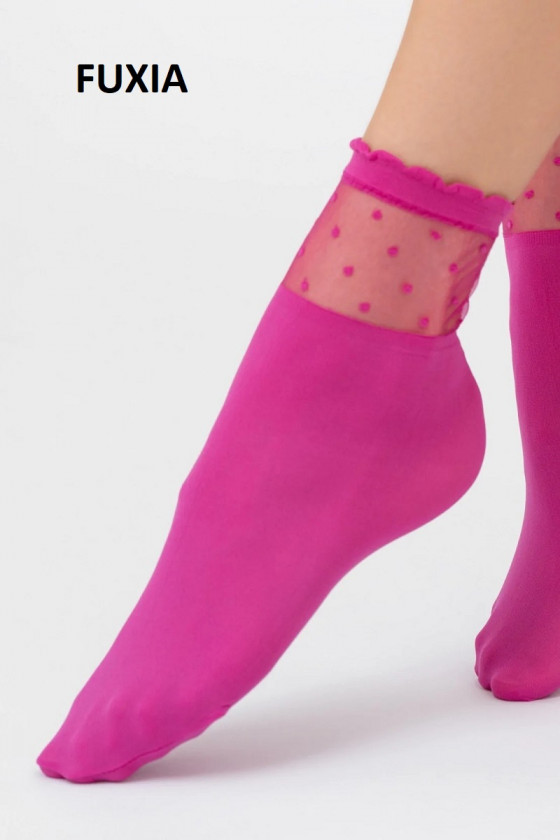 Silonkové ponožky so vzorom Bibbi