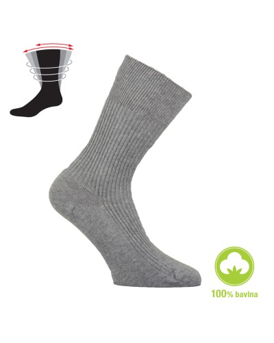 Zdravotné ponožky zo 100% bavlny