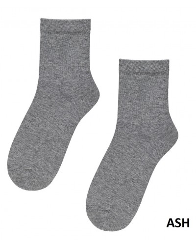 Dámske jednofarebné ponožky s bavlnou