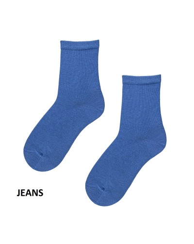 Detské bavlnené ponožky - jednofarebné