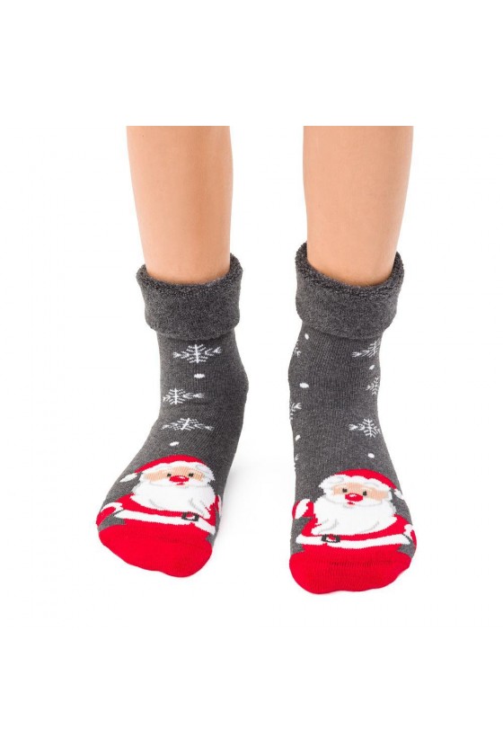 Detské froté ponožky Santa