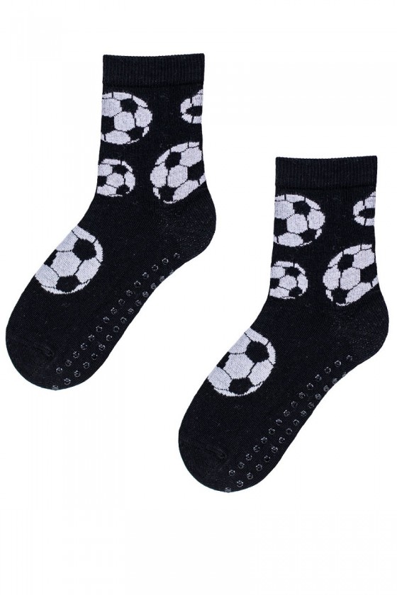 Detské ponožky s protišmykovým chodidlom Futbalová lopta
