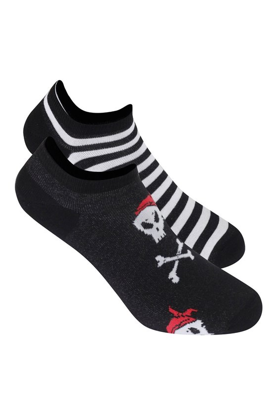 Členkové ponožky funky Pirát
