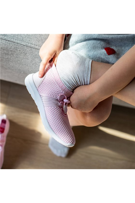 Detské členkové jednofarebné sneaker ponožky